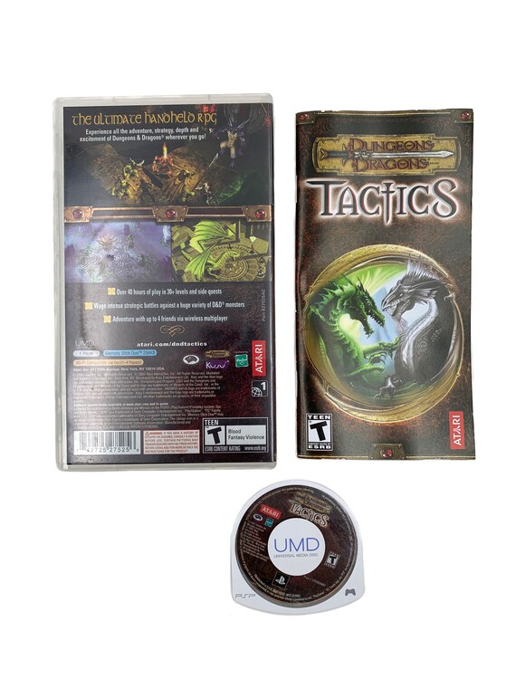 PlayStation Portable - PSP Dungeons &amp; Dragons Tactics #プレテピ Amazon.com: Dungeons & Dragons Tactics - Sony PSP : Video Games