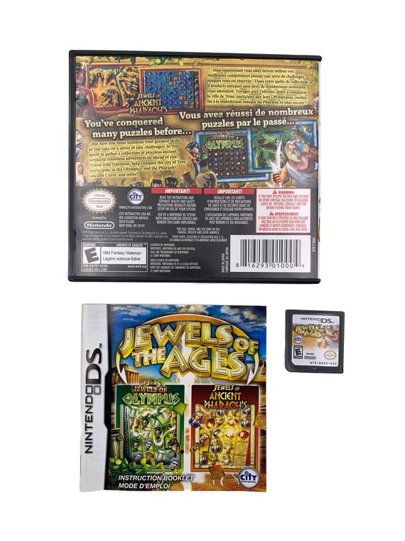 Jewels of the Ages Nintendo DS Game 2 Games in 1 Etsy