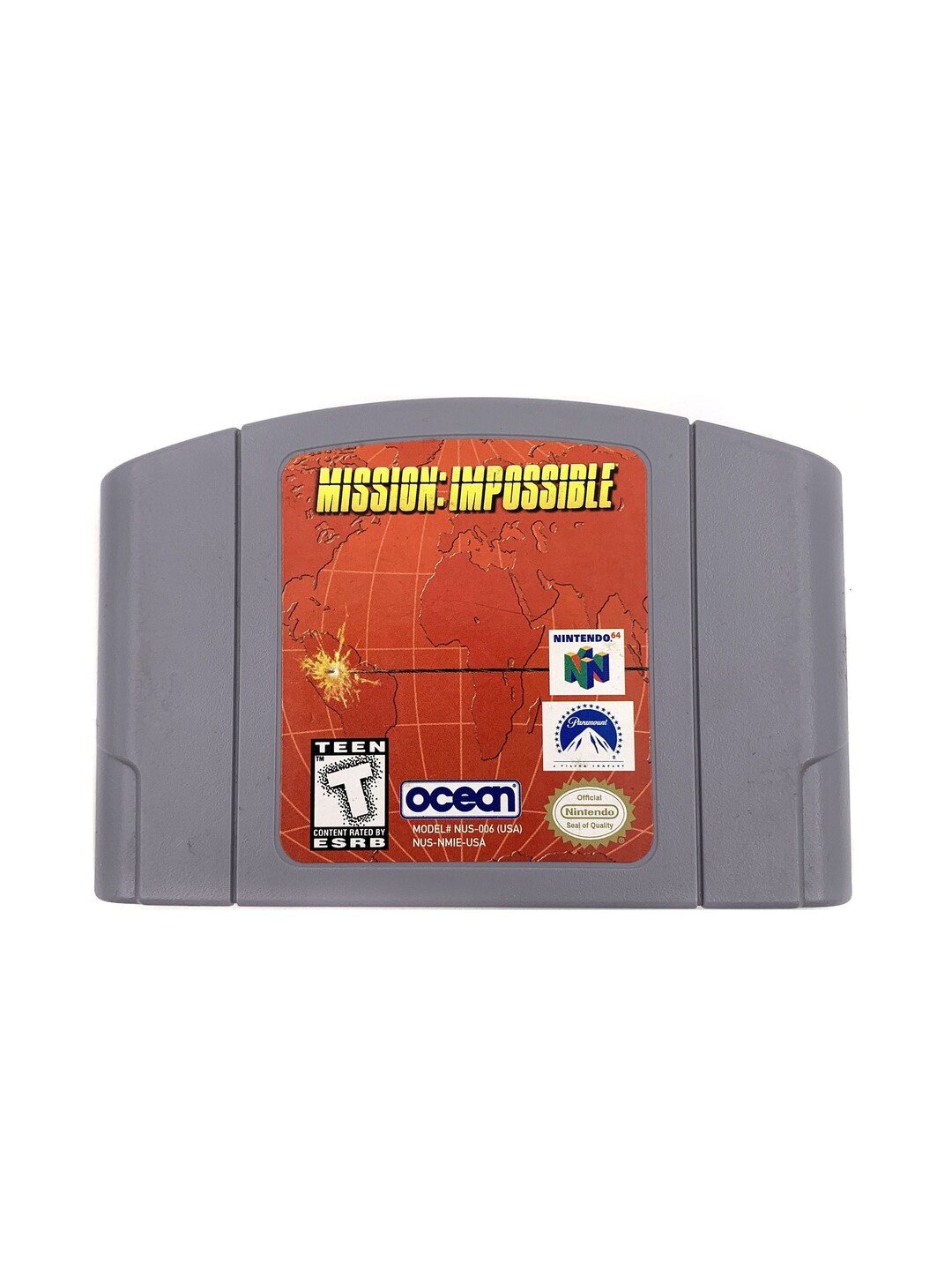 Mission: Impossible【中古美品・N64北米版】 Mission Impossible (Nintendo 64 N64, 1998) Complete in Box