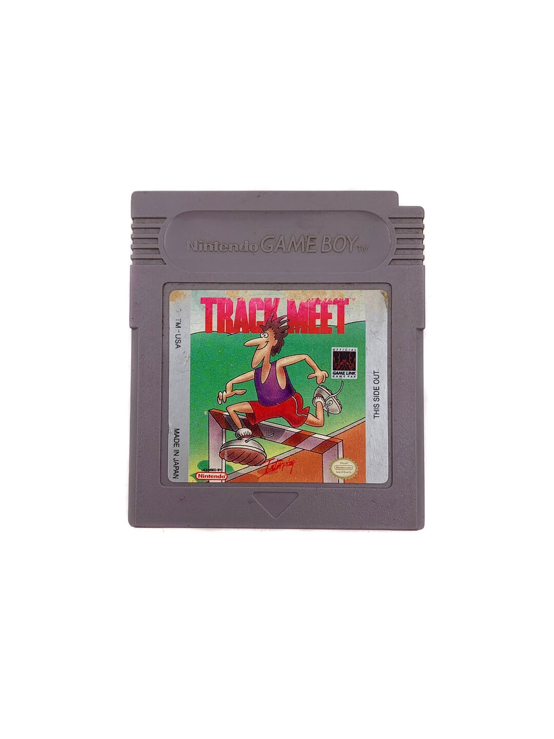 Track Meet Gameboy Game Etsy