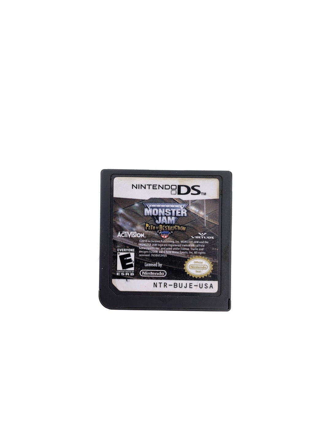 Monster Jam Path of Destruction Nintendo DS Game Etsy