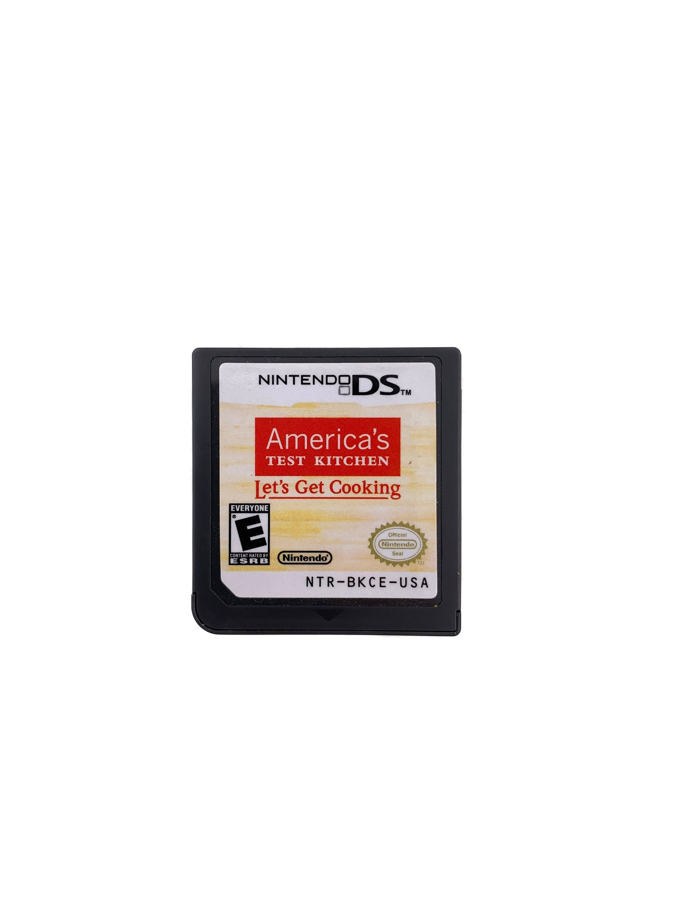 America's Test Kitchen Let's Get Cooking Nintendo DS Game - Etsy 日本