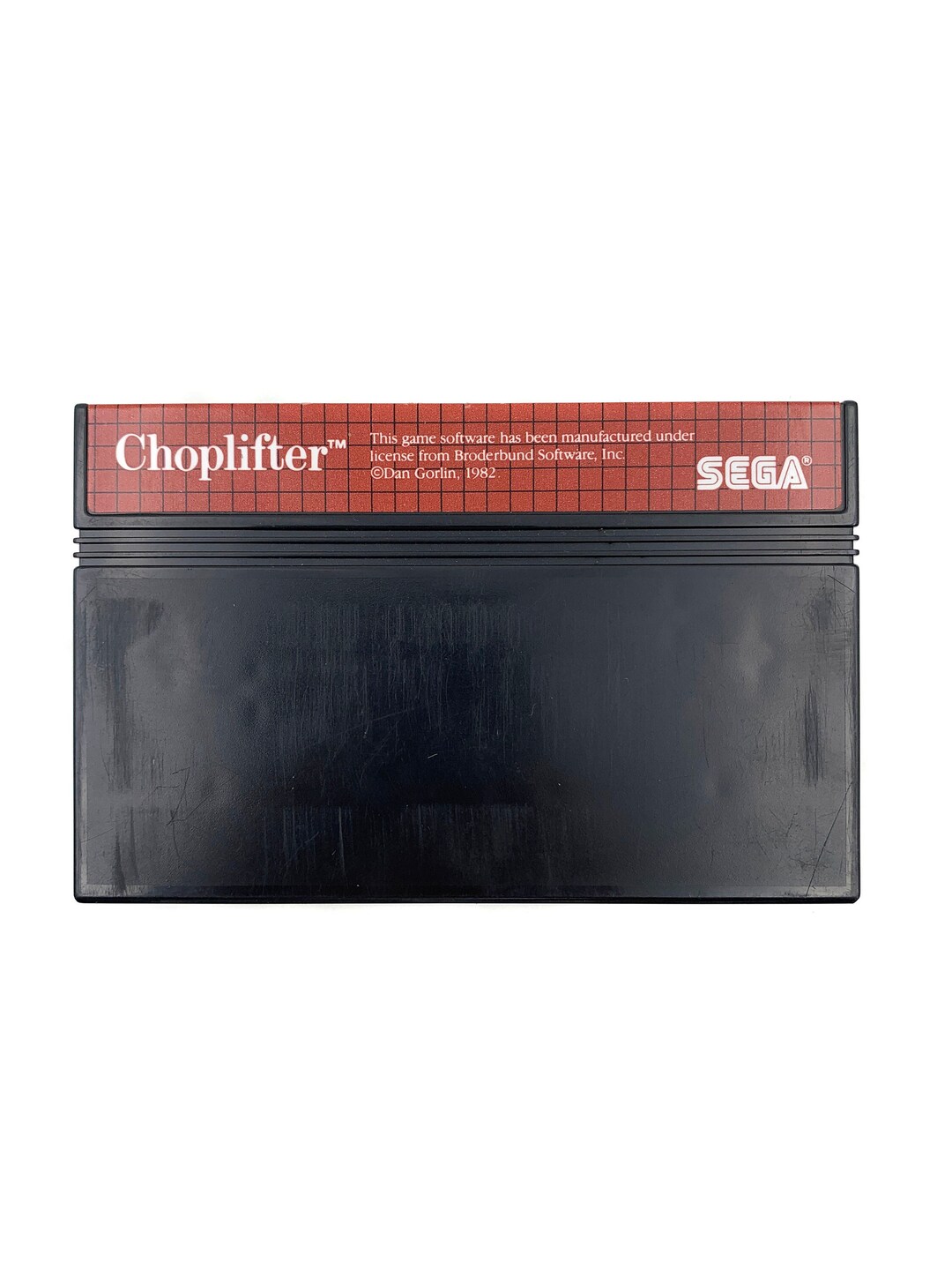 Jeu Choplifter Sur Sega Master System - Version Italienne, Bon état, Cartouche