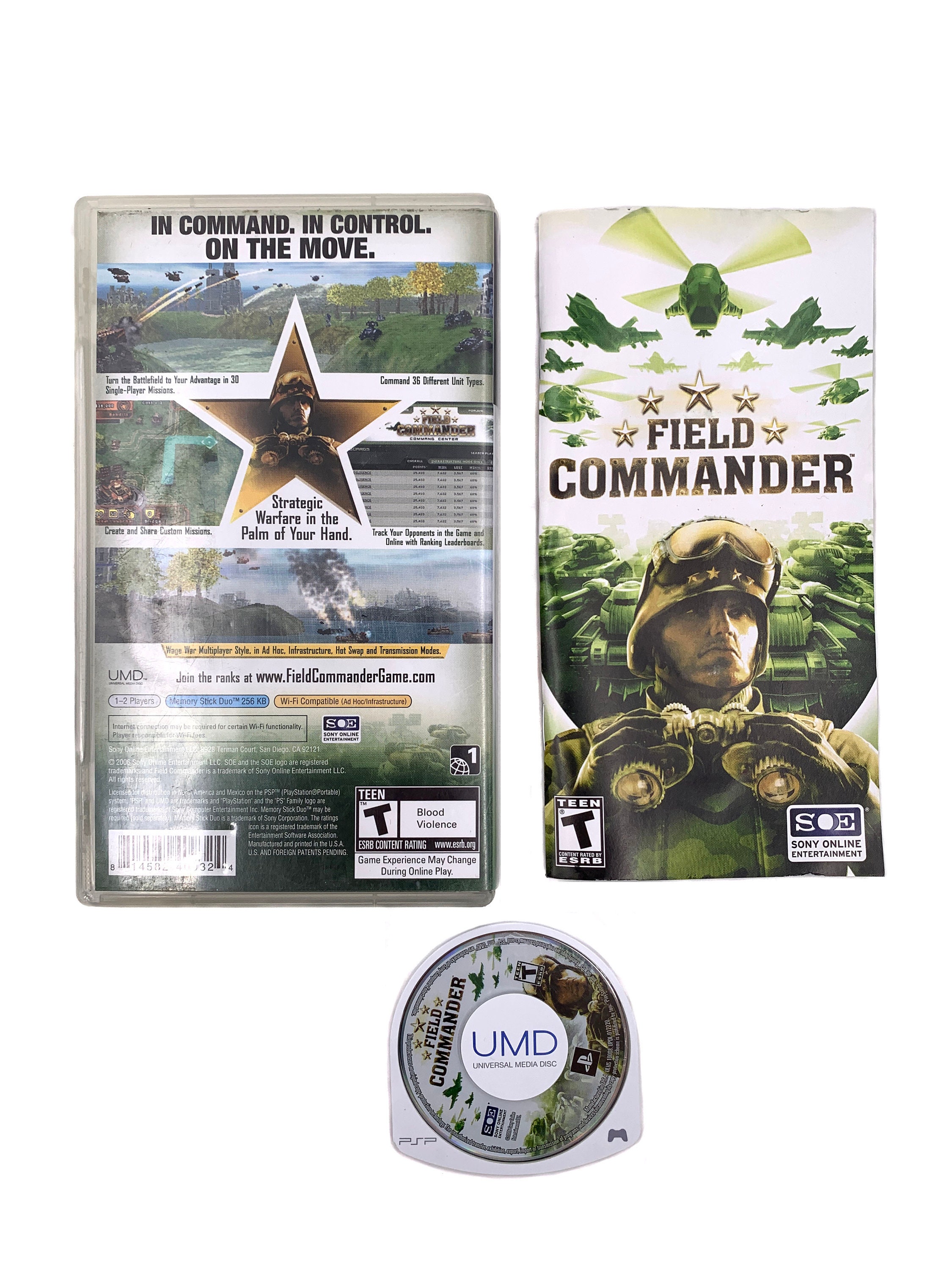 Prix de Field Commander sur PAL PSP