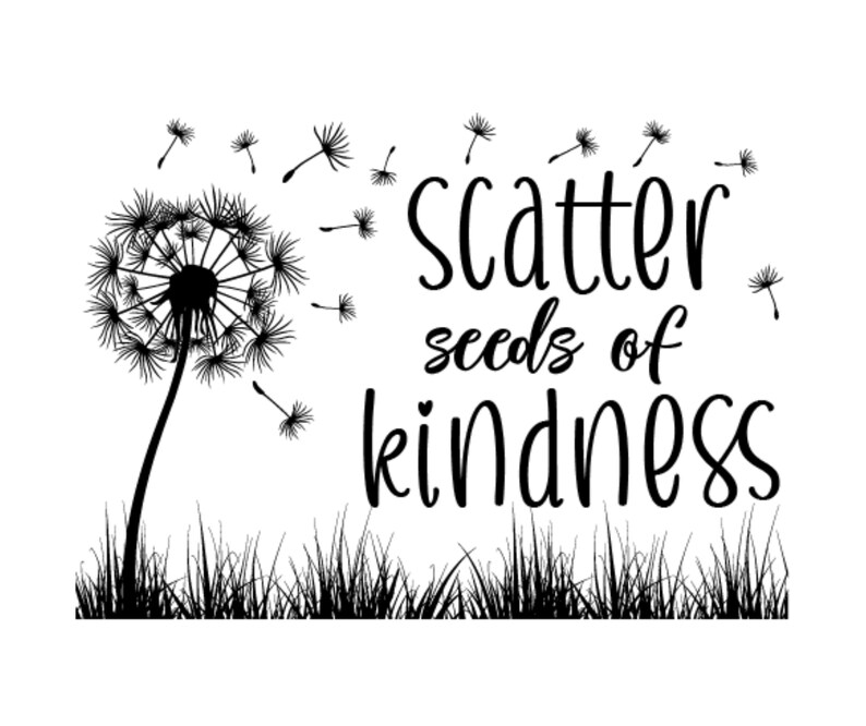 Dandelion Stencil Reusable Stencil Home Diy Stencil Chalk Etsy