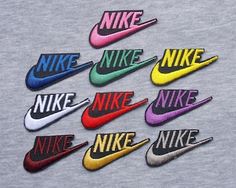 nike swoosh embroidered patch