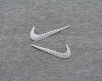 nike swoosh leather patch