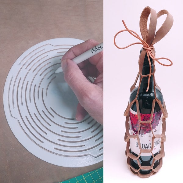 Wine Bottle Carrier Etsy