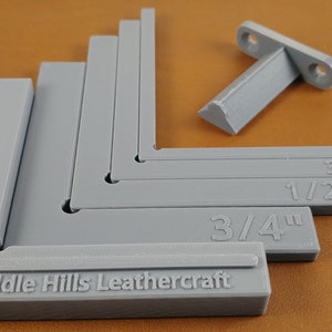 Corner Squares for Leatherwork