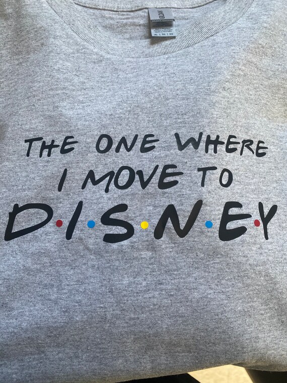Disney College Program Tee Shirt Disney DCP Friends Etsy UK