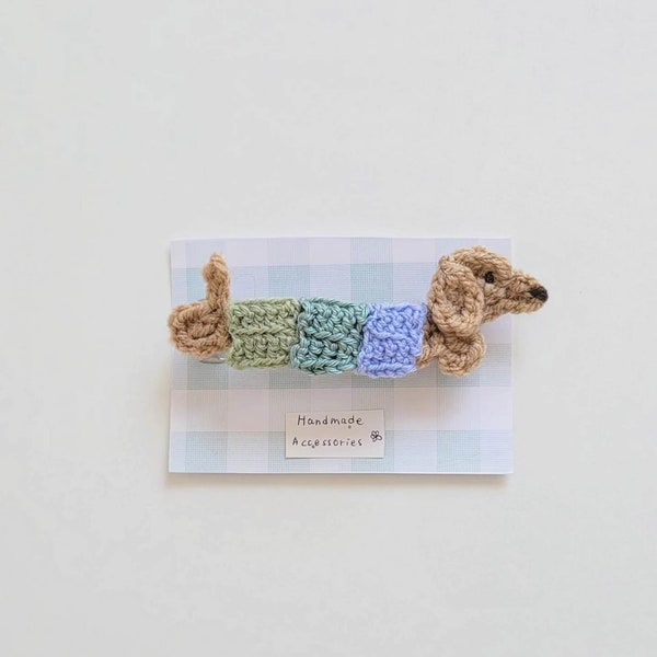 Dachshund Barrette Etsy
