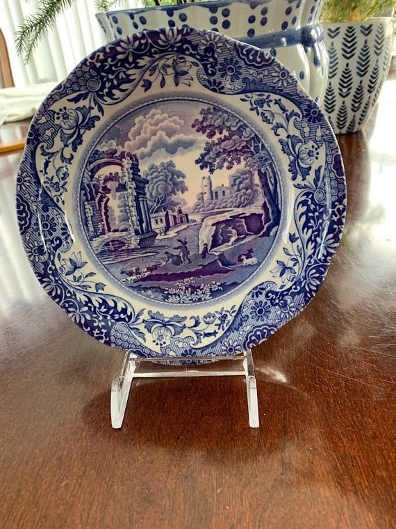 China by Spode Blue Italian Etsy