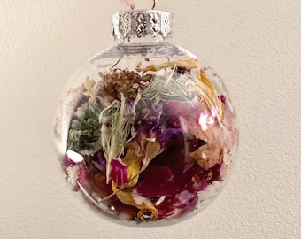 Dried Flower Ball Ornament for Wedding and Party Favors, Gifts, and Home Accents