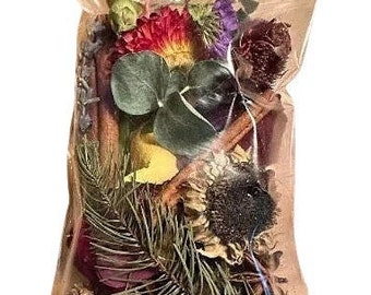 Flower Fruit Herb Dried Potpourri Pouch