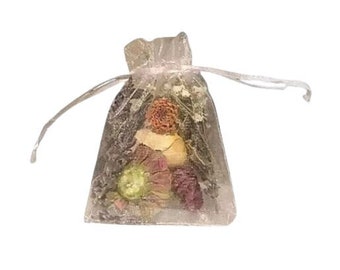 Dried Flower and Herb Pouch