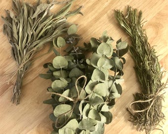 Dried Herbs and Lavender