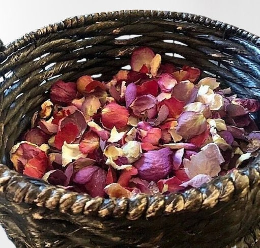 Dried Edible Rose Petals - Rose Confetti - Drink Botanicals Ireland
