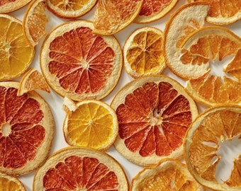 Dried Citrus Fruit Slices, Orange, Lemon, Lime for Craft Supplies and Home Accents