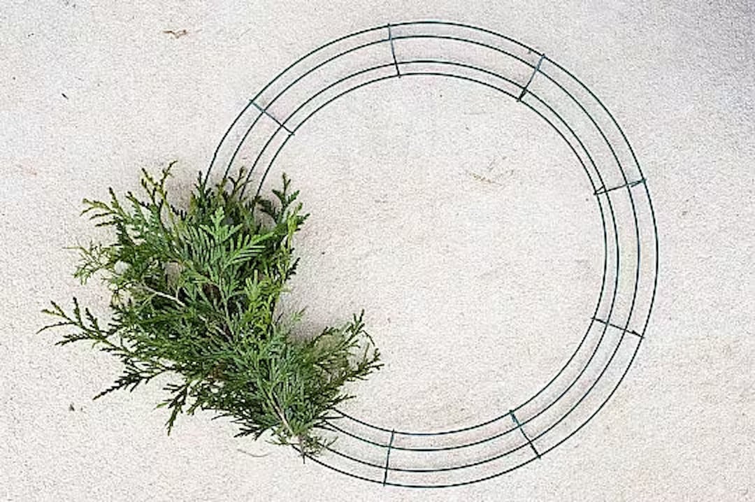 Wreath Frame, Wire Form for Floral Crafts 