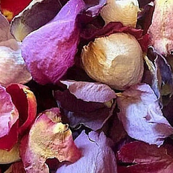 Rose Petal Dried Flower Confetti