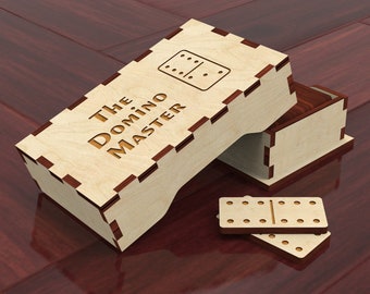 Domino table top games svg, Brain Teaser, Laser Cut File, Digital Download cdr/dxf/ai/svg/pdf
