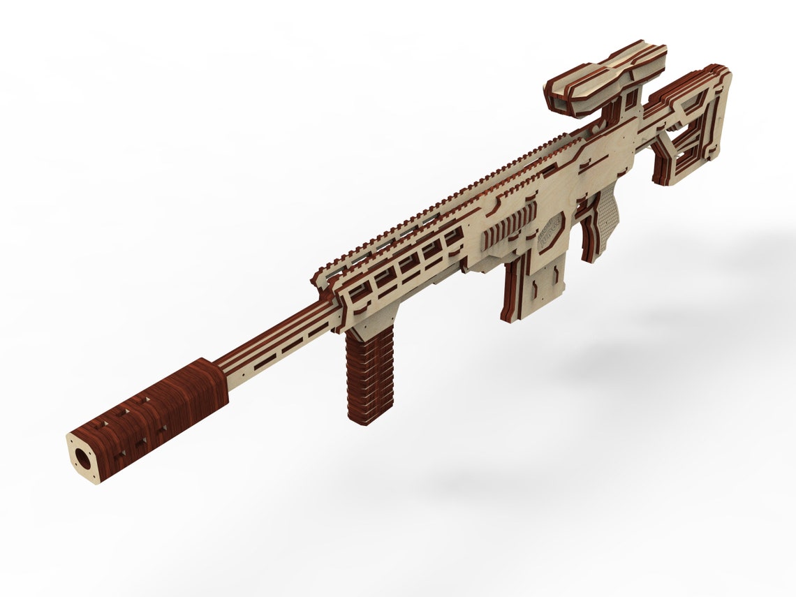 File Rubber Band Gun Kit 3mm 1/8in 4mm. Sniper Etsy UK