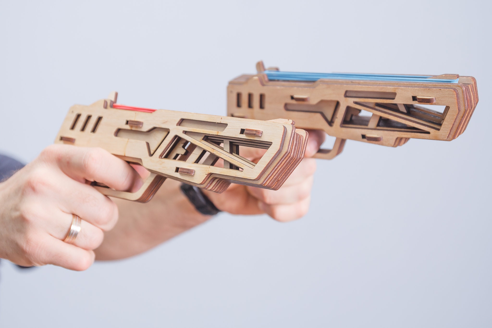 FILE Rubber Band Gun Kit 2mm 3mm 1/8 4mm Etsy UK