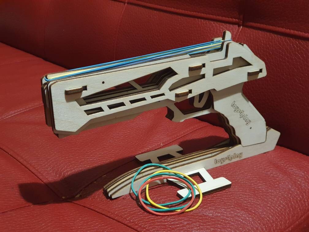FILE Rubber Band Gun Kit 09 3mm 1/8inch 4mm 5mm Etsy