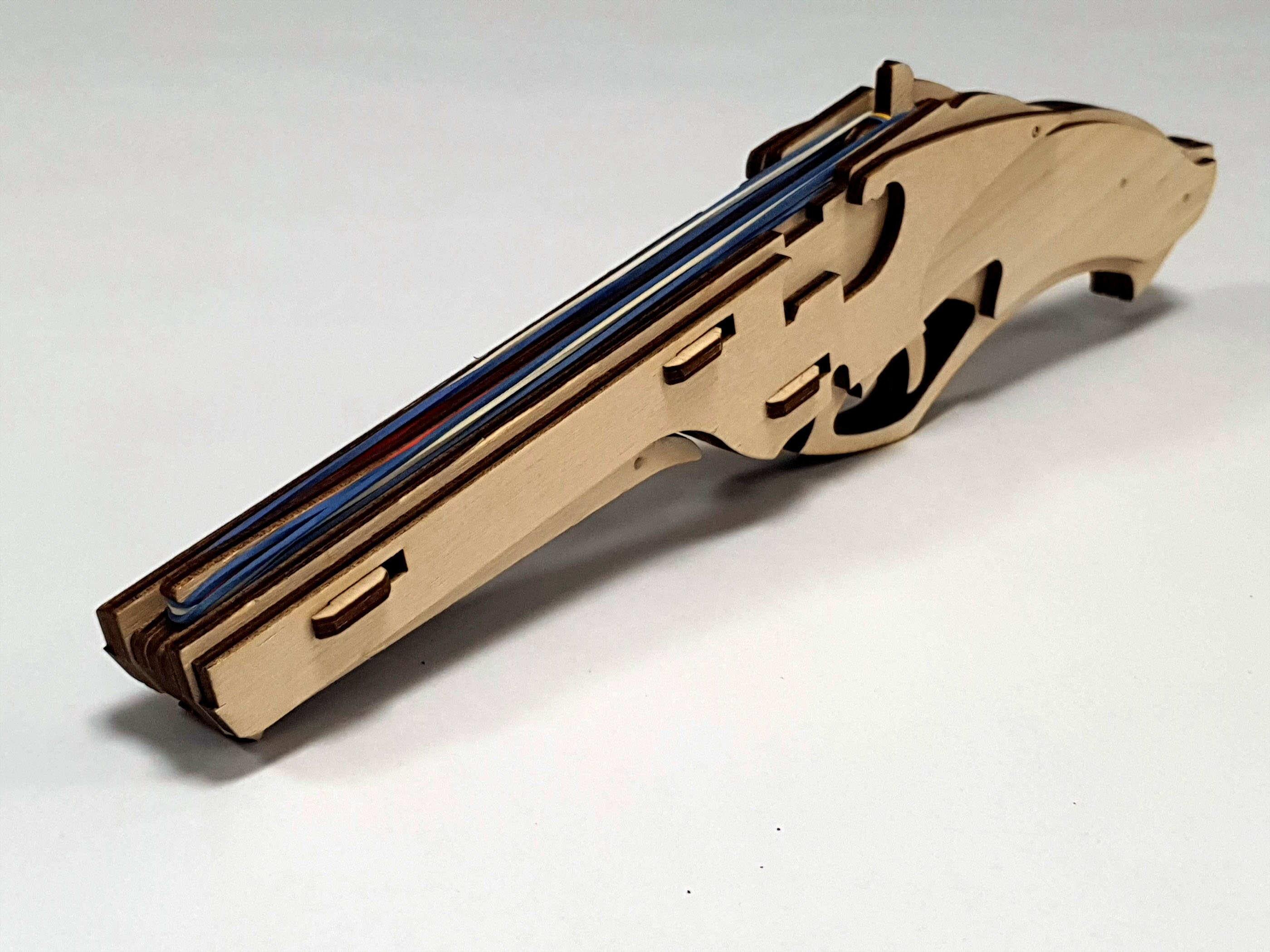 Glowforge FILE Rubber Band Gun Kit 3mm, 1/8