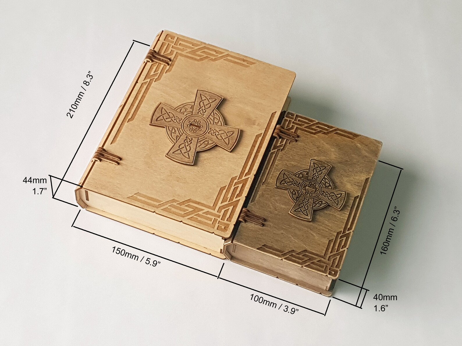 Celtic Box Svg 3mm 2 Sizes. Celtic Ornament Laser Cut Etsy Ireland