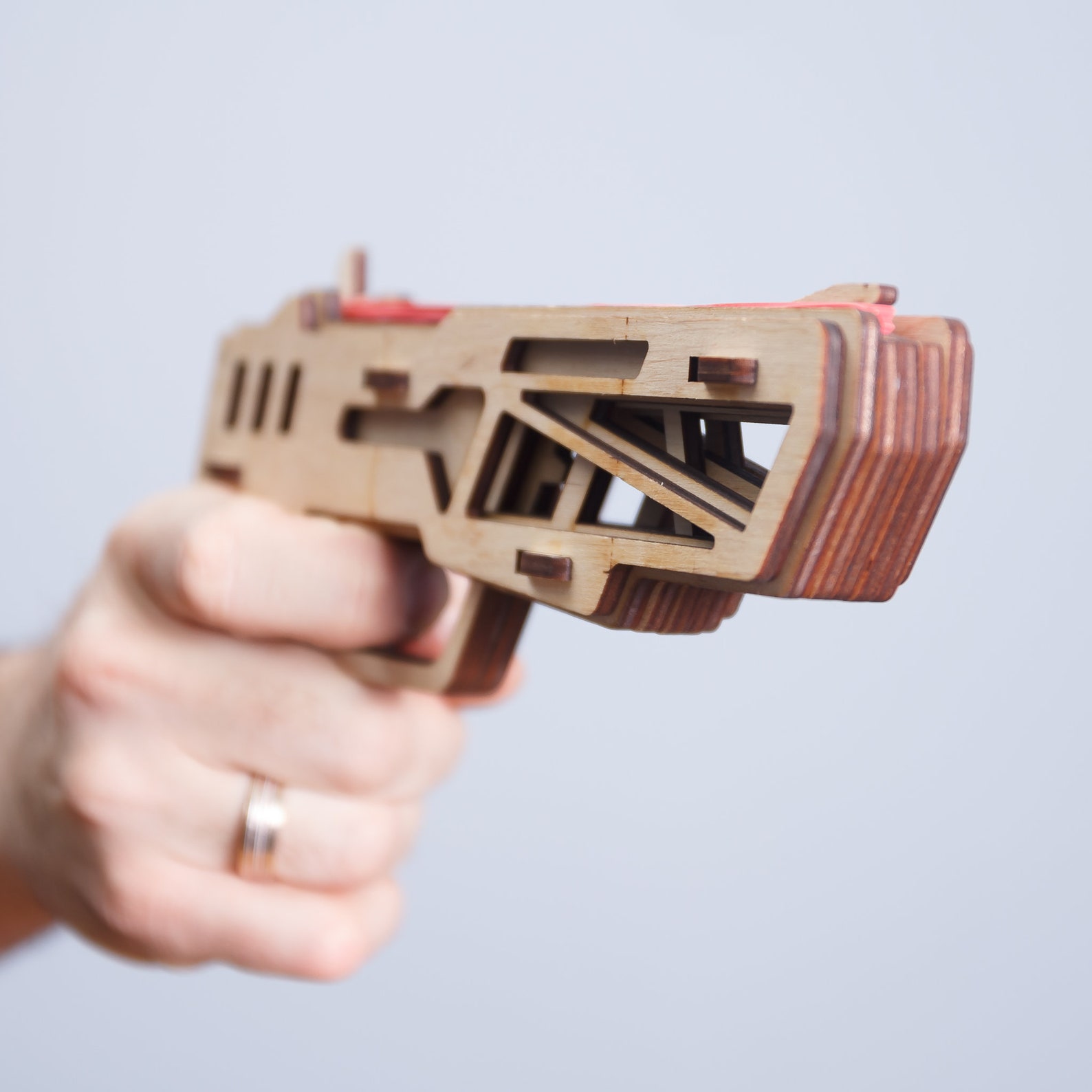 FILE Rubber Band Gun Kit 2mm, 3mm, 1/8, 3.6mm, 4mm, 5mm and