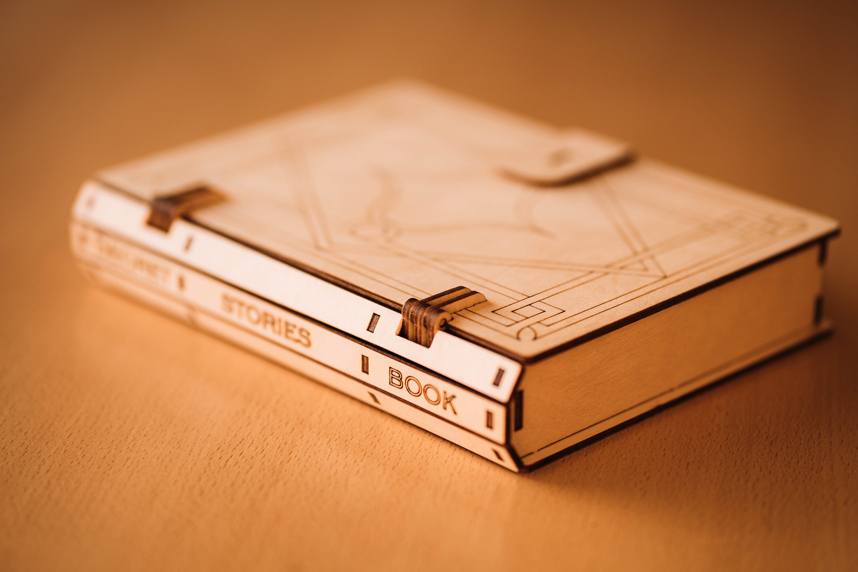 Gift Box Book Box 1/8inch 3mm Laser Cut FILE Etsy