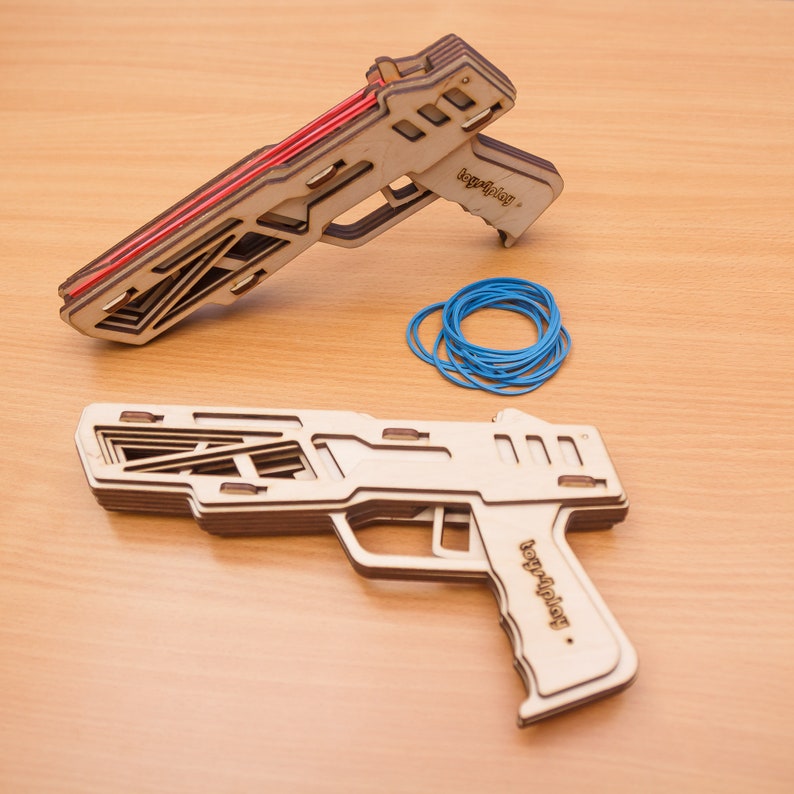 FILE Rubber Band Gun Kit 2mm 3mm 1/8 4mm Etsy