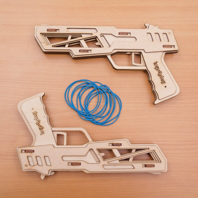 FILE Rubber Band Gun Kit 2mm 3mm 1/8 4mm Etsy