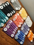 MADE TO ORDER | 100% Cotton Ear Relief Savers for Medical Masks with Buttons, Mask Straps, No Snag, Mask Extender, Face Mask Strap, Relief