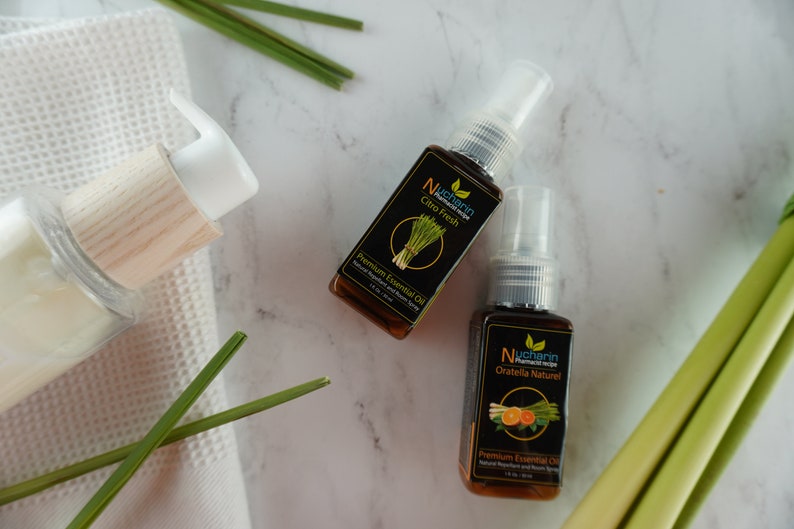 Eucalyptus W/ Citronella Air Freshener Citronella Oil Spray Etsy