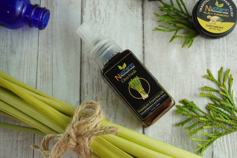 Eucalyptus W/ Citronella Air Freshener Citronella Oil Spray Etsy