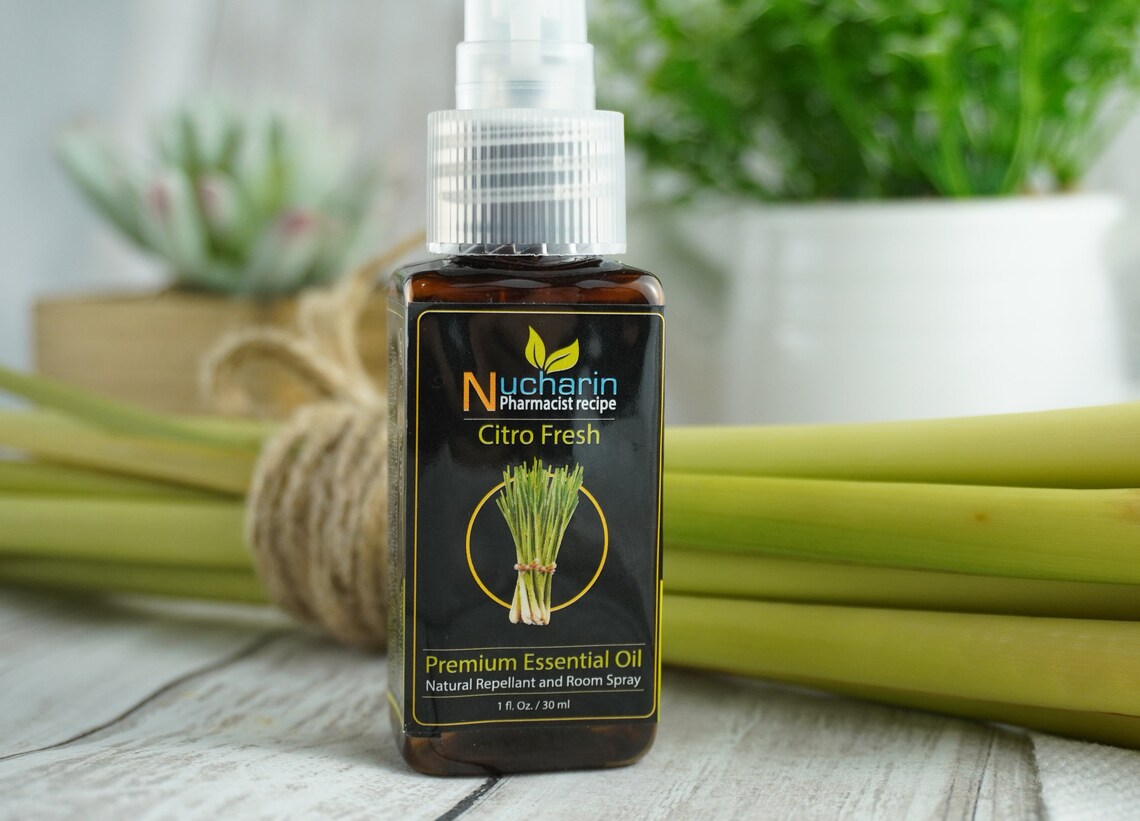 Eucalyptus W/ Citronella Air Freshener Citronella Oil Spray Etsy