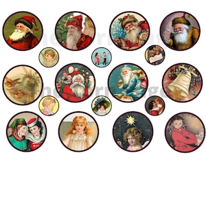 Weihnachts Ephemera Craft Pack, Alles für Weihnachten, 25 Collage Sheets, digitale Ephemera, Weihnachtsprintables, kommerzielle Nutzung