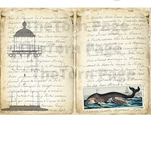 Kit fai da te per diario di spazzatura vintage Seaside Memories, diario di spazzatura stampabile, progetti artistici e artigianali, effimeri per le vacanze estive in riva al mare vintage