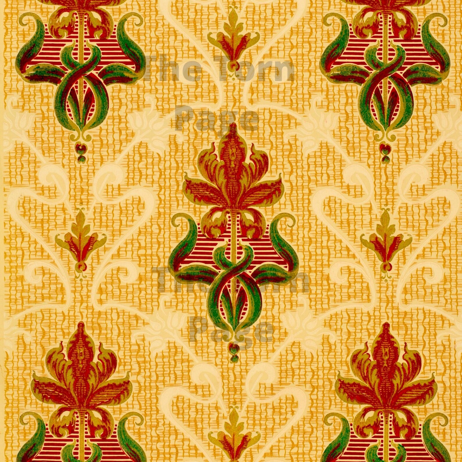 Art Nouveau Wallpapers Vintage Digital Papers Junk Journal Etsy