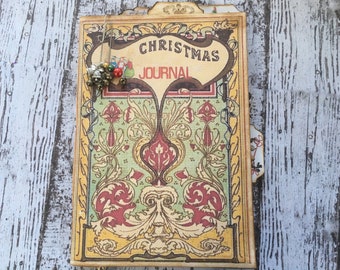Vintage Christmas Junk Journal Kit: DIY Printable Ephemera (Digital Download)