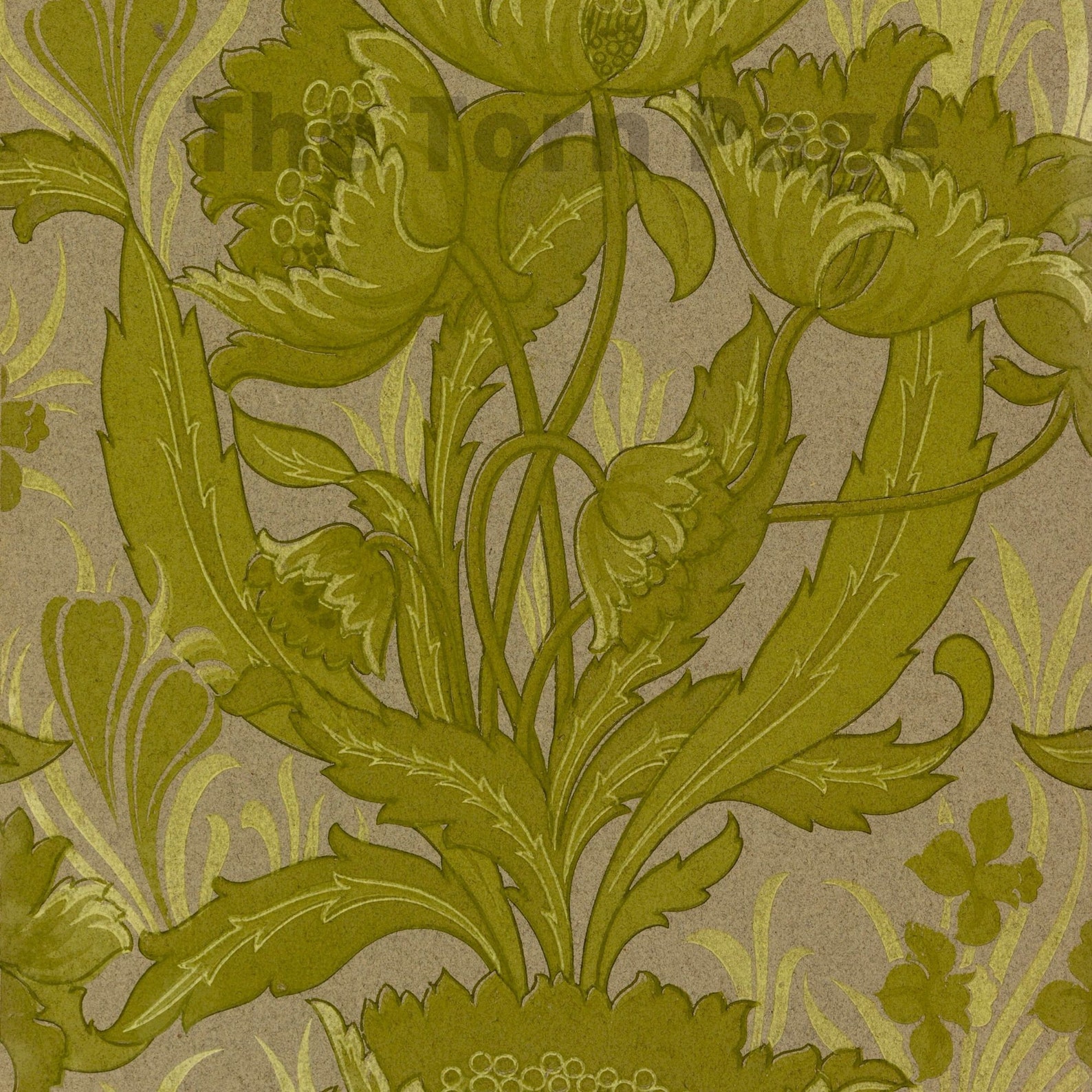 Art Nouveau Wallpapers Vintage Digital Papers Junk Journal Etsy