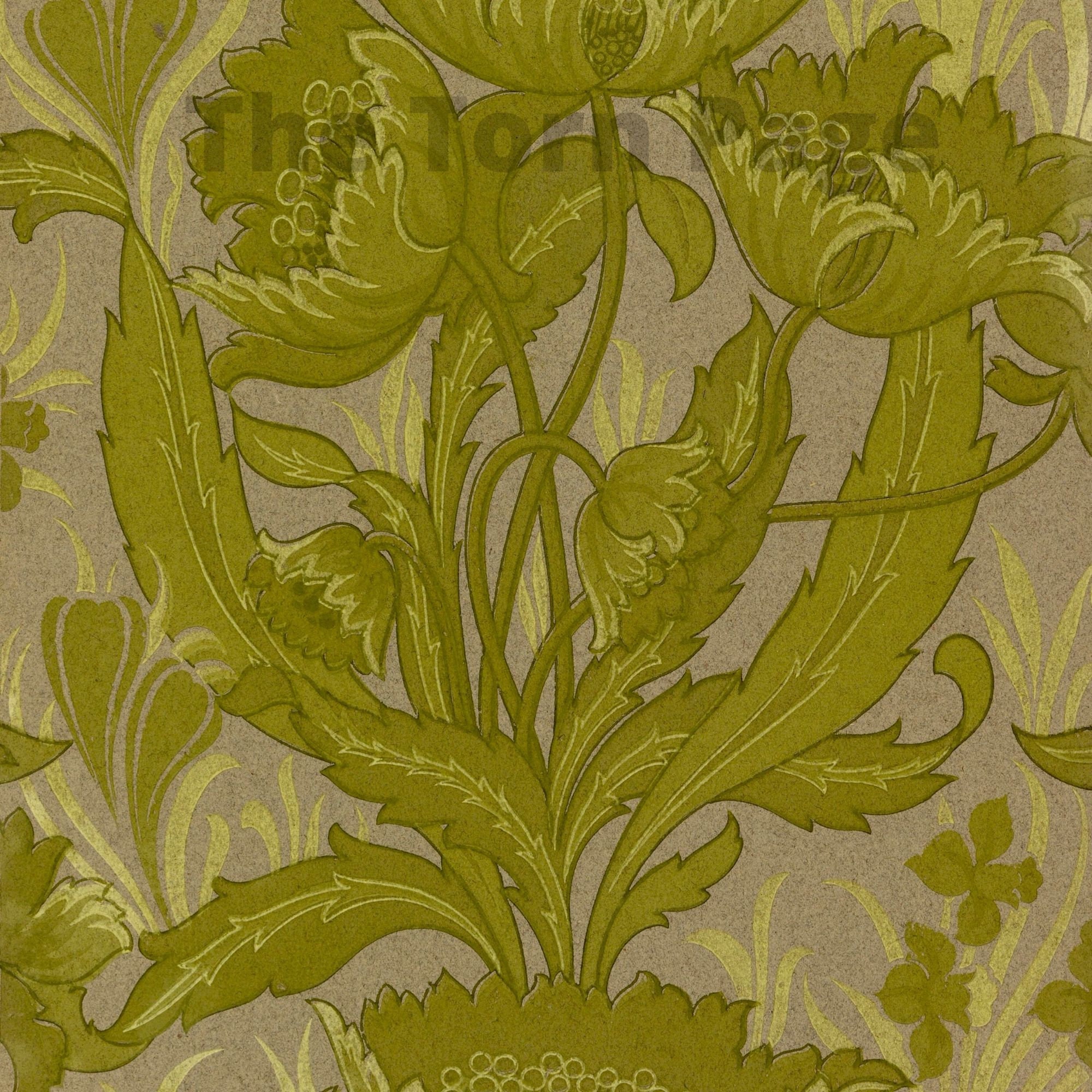 Art Nouveau Wallpapers Vintage Digital Papers Junk Journal Etsy