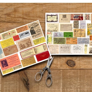 May include: A collection of vintage tickets and ephemera, including a ticket for the "City Election 1883" and a ticket for the "Great Mass Meeting" with the text "Welcome Ray & Vandalia Sue, Wednesday, June 20th, 1883".
