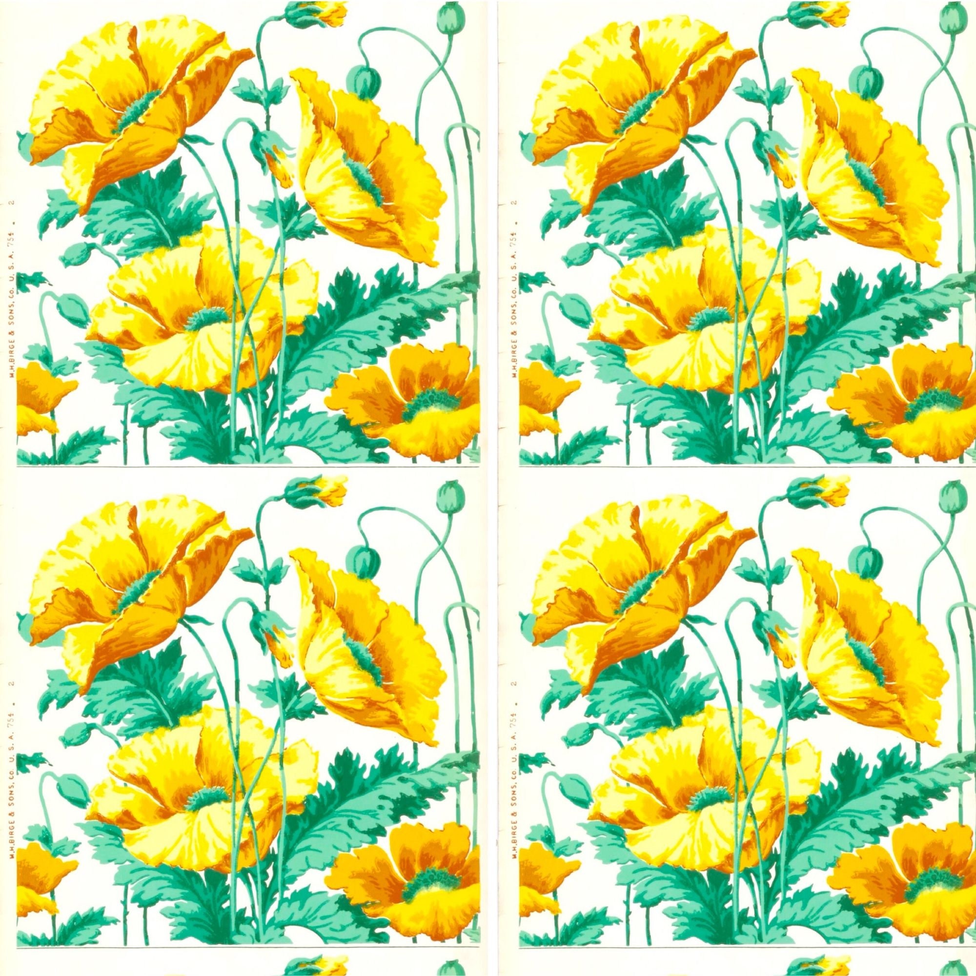 Art Nouveau Wallpapers Vintage Digital Papers Junk Journal Etsy