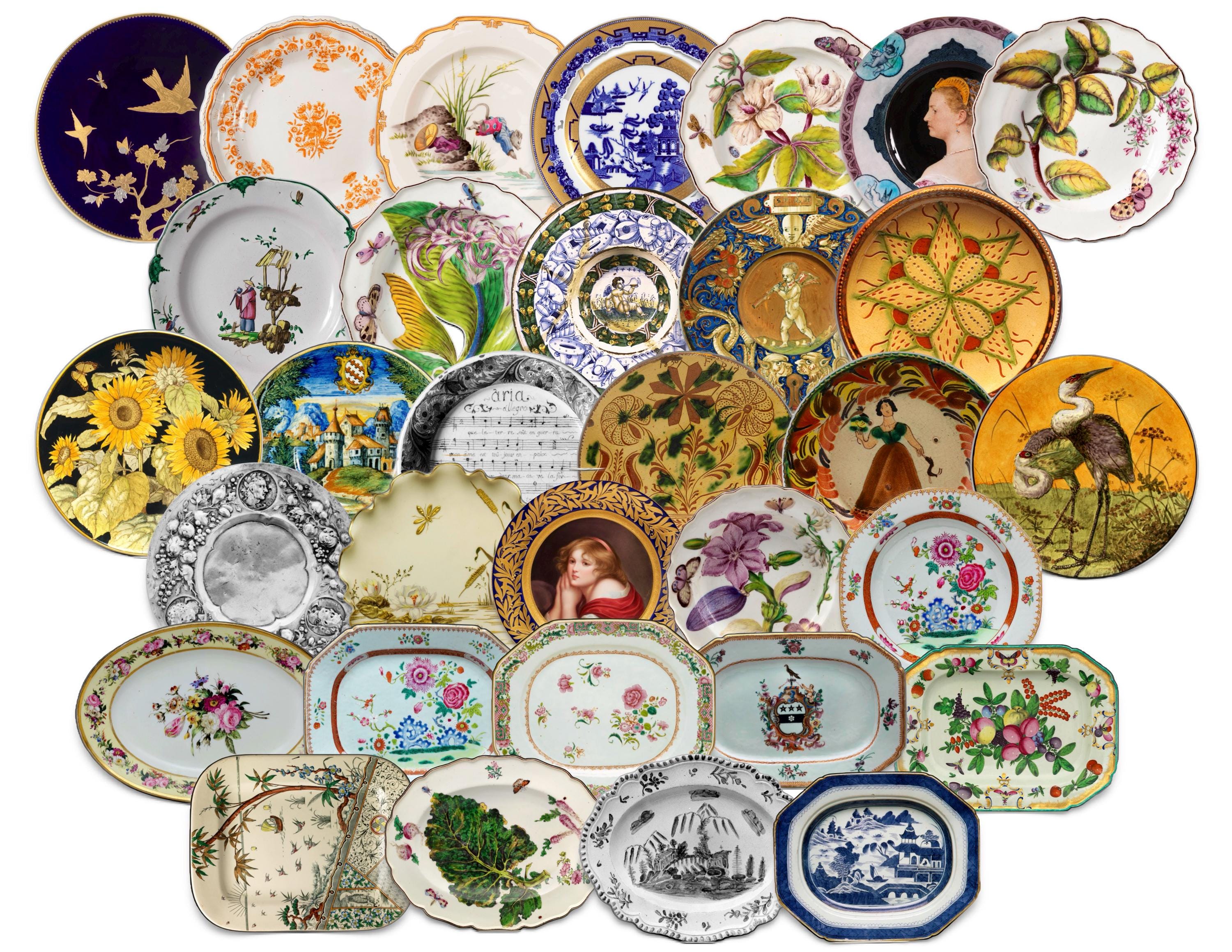 Antique Plates - Etsy UK