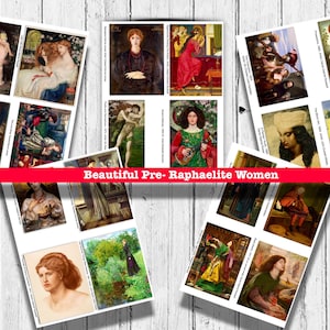 20 belles images de femmes, de femmes dans l'art, articles pour journaux et scrapbooking, parfaits pour tous les projets d'art et d'artisanat
