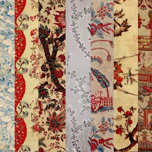 Schöne Chinoiserie Wallpapers, druckbare chinesische Collage Papiere, Bastel und Kunstprojekte, Journal und Scrapbook Zubehör, Sofort Download