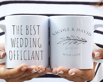 The Best Wedding Officiant - Personalized Wedding Officiant Gift, Officiant Thank You Gift, Wedding Officiant Gift, Best Wedding Officiant